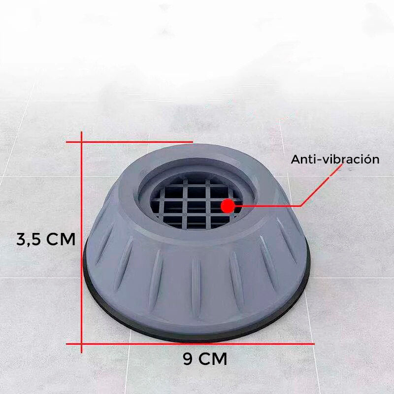 Soportes antivibración para lavadora