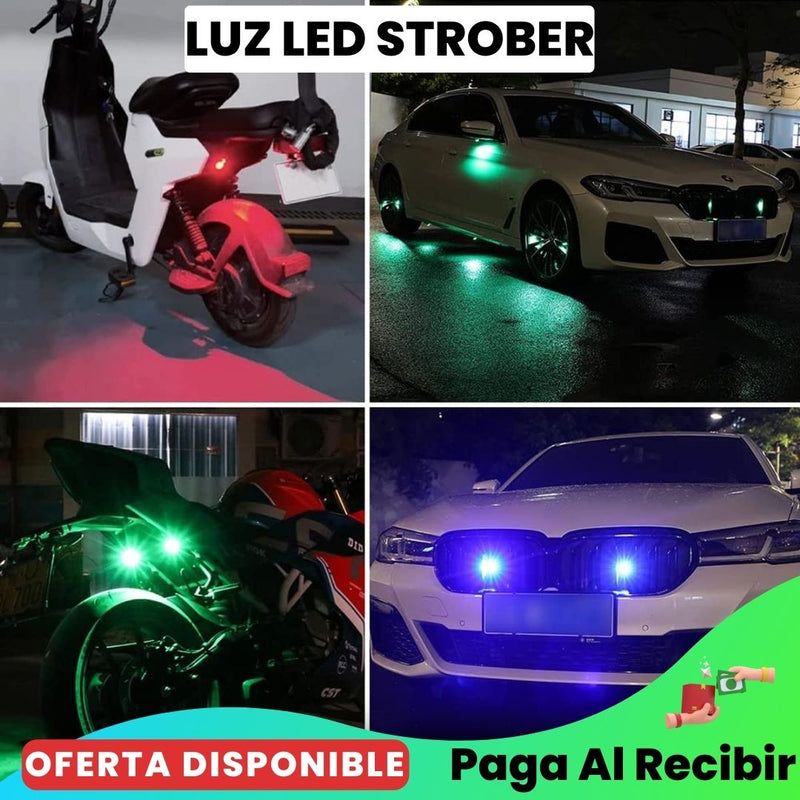 ✨Luz LED Strober - Aprovecha un super precio Solo por HOY🔥